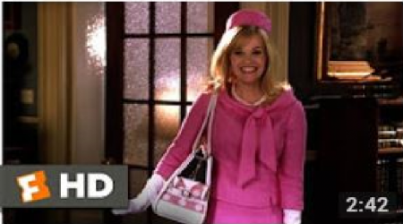 Elle Woods in Washington * Legally Blonde