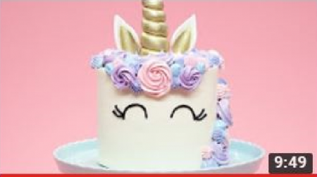 HOW TO MAKE A UNICORN CAKE - NERDY NUMMIES * Rosanna Pansino