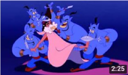 Aladdin * Friend Like Me * Walt Disney