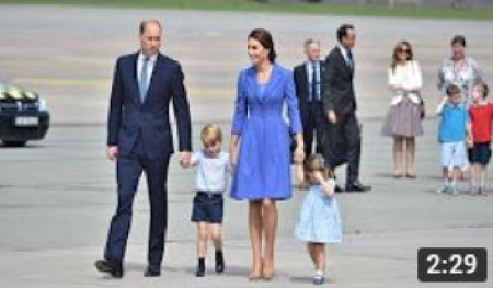 Princess Kate Middleton, Prince William, Prince George & Princess Charlotte visit Germany  ( 19 Jul 17 )