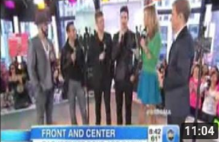 Back Street Boys on Good Morning America