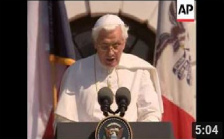 Pope at White House , Washington DC