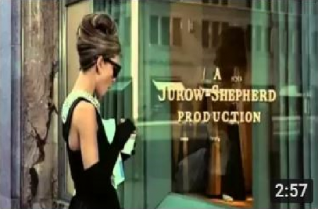 Breakfast at Tiffany's Opening Scene