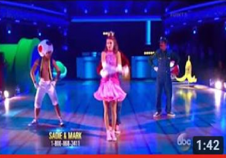 Super Mario Bros Coreografia 'Dancing With The Stars'