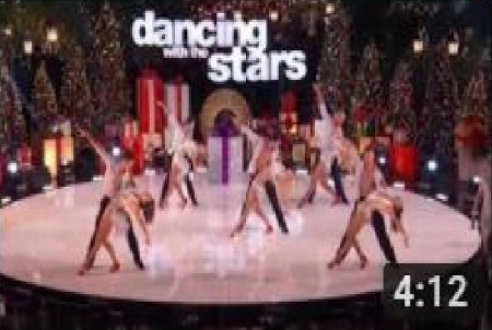 Dancing with the stars * Opening Number * Christmas The Grove * Nick Carter