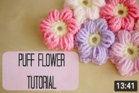 CROCHET: How to crochet a puff flower | Bella Coco