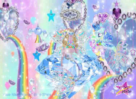 Rainbow Dream Lights Towers✨Rainbow Star Light Diamond Castles✨Kate & Blue Stars